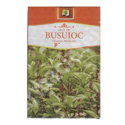 Ceai de plante Busuioc, 50 g, Stef Mar Valcea