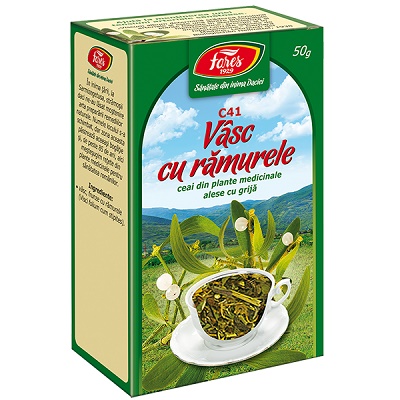 Ceai Vasc cu ramurele C41, 50 g, Fares