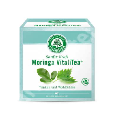 Ceai VitaliTea cu Moringa, 12 plicuri, Lebensbaum