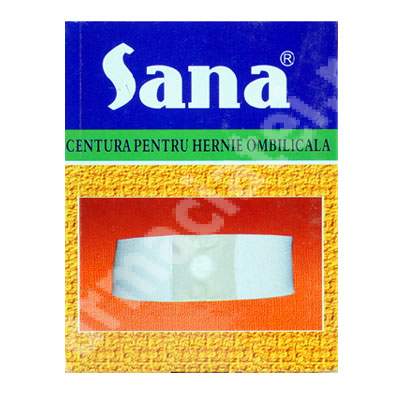 trunk Transparent blast Centura pentru Hernie Ombilicala, Marimea XL, Sana Est : Farmacia Tei online