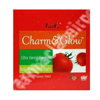 Crema antirid cu rosii Charm and Glow, 50 g, Ban Labs India