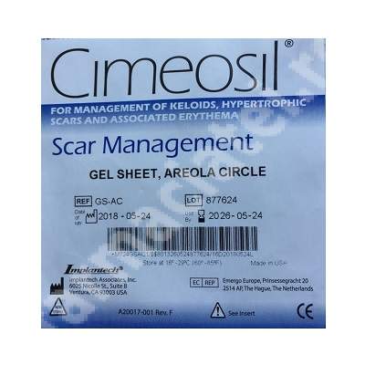Cimeosil Gel Sheet, Areola Circle GS-SC, Implantech