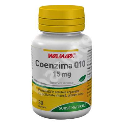 Coenzima Q10 15mg, 30 capsule, Walmark