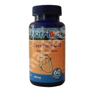 Coenzima Q10, 60 mg, 60 capsule, Nutrimas