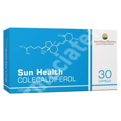 Colecalciferol Sun Health, 30 capsule, Sun Wave Pharma