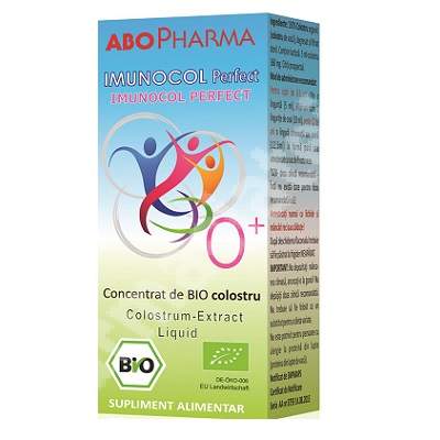 Concentrat de colostru pentru copii Imunocol Perfect, 60 ml, ABOPharma
