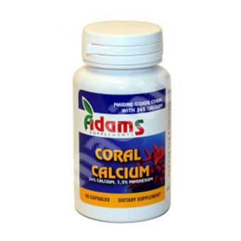 Coral Calcium 500 mg, 30 capsule, Adams Vision