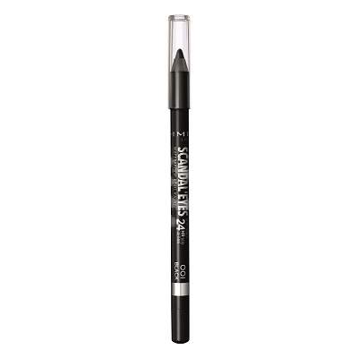 Creion de ochi Scandaleyes Kohl Kajal Waterproof 001 Black, 1.2 g, Rimmel London