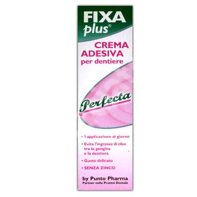 Crema adeziva pentru proteze dentare Fixa Plus Perfecta, 40 g, Punto Pharma