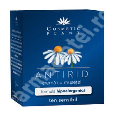 Crema antirid cu musetel, 50 ml, Cosmetic Plant