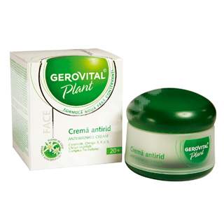 Crema antirid Plant, 50 ml, Gerovital