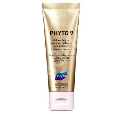 Crema hidratanta cu 9 plante pentru par Phyto9, 50 ml, Phyto