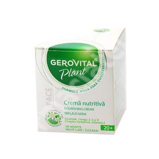 Crema nutritiva de noapte Plant, 50 ml, Gerovital