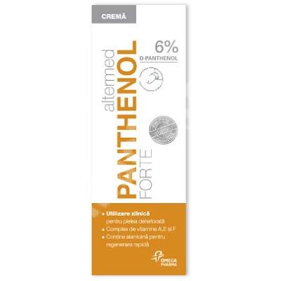 Crema Panthenol Forte 6%, 30 g, Omega Pharma