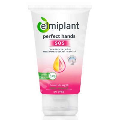 Crema pentru maini foarte uscate si crapate Perfect Hands SOS, 50 ml, Elmiplant
