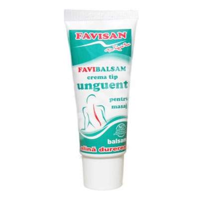Crema tip unguent pentru masaj, Favibalm, 40 ml, Favisan