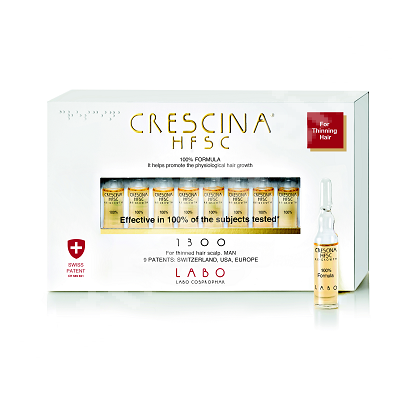 Crescina Re-Growth HFSC 1300 Man, 20 fiole, Labo
