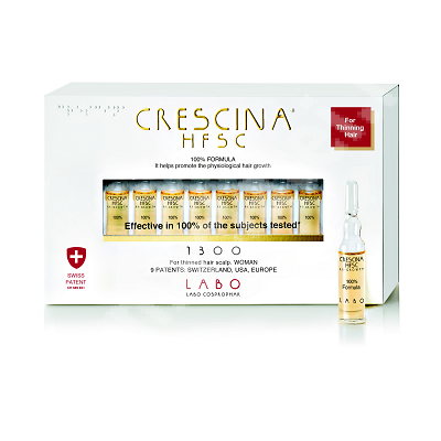 Crescina Re-Growth HFSC 1300 Woman, 20 fiole, Labo