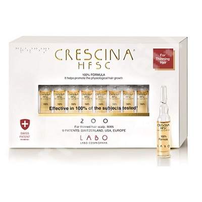 Crescina Re-Growth HFSC 200 Man, 20 fiole, Labo