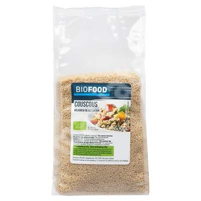 Cuscus din faina integrala Biofood Eco, 500 g, Damhert
