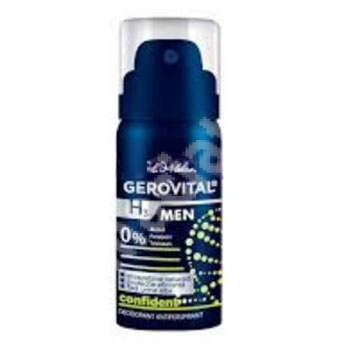 Deodorant antiperspirant H3 Men Confident, 40 ml, Gerovital