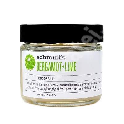 Deodorant Bergamota-Lamaie Verde, 56.7 g, Schmidt's