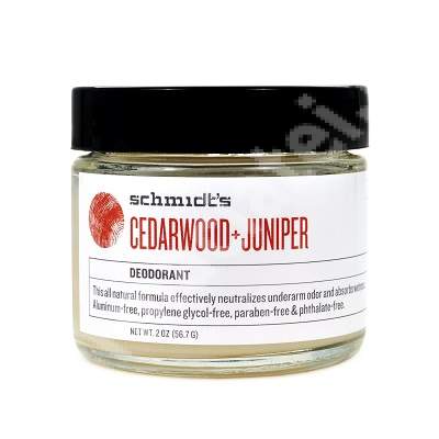 Deodorant Cedru-Ienupar, 56.7 g, Schmidt's