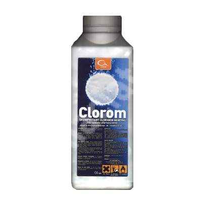Dezinfectant clorigen general, Clorom, 200 tablete, GM2000