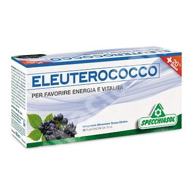 Eleuterococco, 12 flacoane, Specchiasol