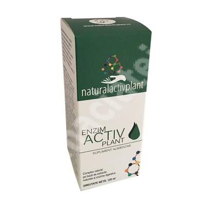 Enzim Activ Plant, 120 ml, NaturalActivPlant