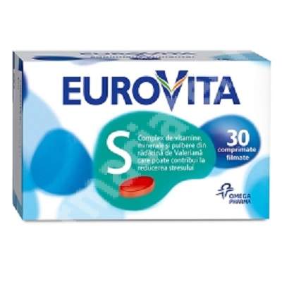 Eurovita Antistres, 30 comprimate, Eurovita