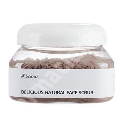 Exfoliant natural facial Delicious, 236 ml, Sabio