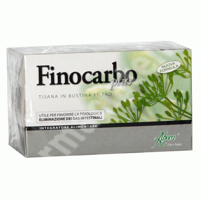 Finocarbo Plus ceai, 20 plicuri, Aboca