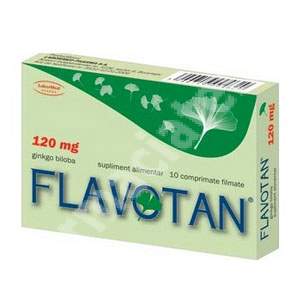 Flavotan 120 mg, 10 comprimate filmate, Labormed