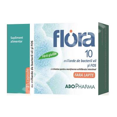 Flora 10, 15 capsule, ABOPharma