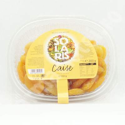 Fructe uscate Caise, 200 g, Solaris