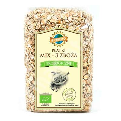 Fulgi Bio Mix 3 cereale, 300 g, Symbio