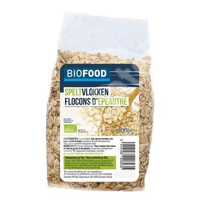 Fulgi de alac Biofood Eco, 500 g, Damhert