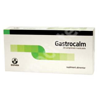 Gastrocalm, 20 comprimate, Biofarm
