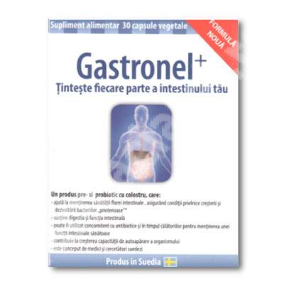 Gastronel+, 30 capsule, NutriVision