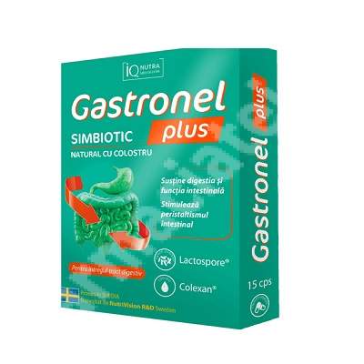 Gastronel Plus, 15 capsule, Nutria Laboratories