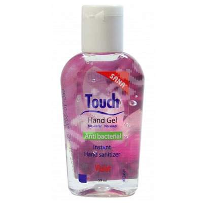 Gel antibacterian pentru maini Violet, 59 ml, Touch
