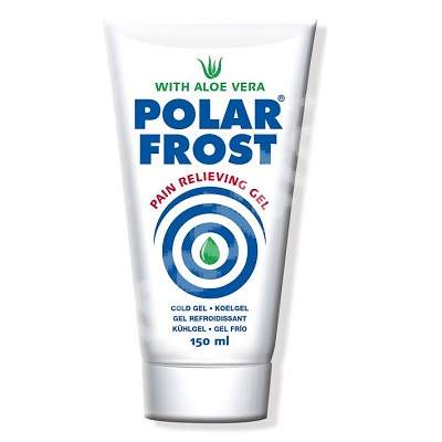 Gel antiinflamator cu aloe vera, mentol si eucalipt Polar Frost, 150 ml, Polar