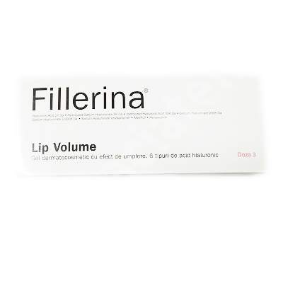 Gel dermatocosmetic cu efect de umplere pentru buze Doza 3 Lip Volume Fillerina, 5 ml, Labo
