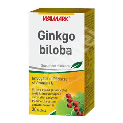 Ginko Biloba, 30 tablete, Walmark