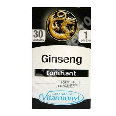 Ginseng, 30 capsule, Vitarmonyl