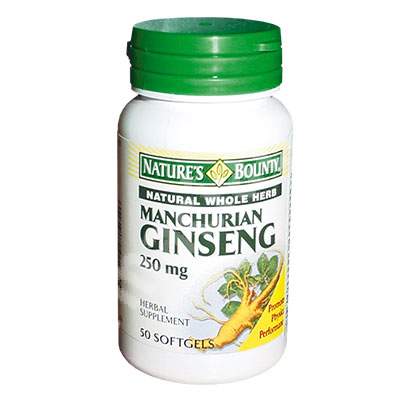 Ginseng Manciurian, 50 tablete, Nature's Bounty