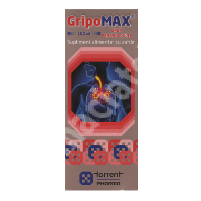 GripoMax sirop, 100 ml, Torrent