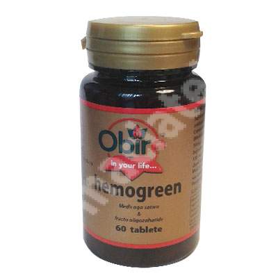 Hemogreen, 60 tablete, Obire