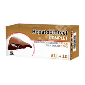 Hepatoprotect Complet, 31 capsule, Biofarm